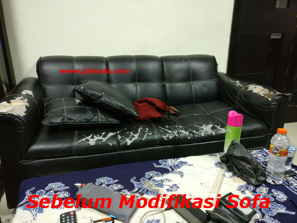 Sebelum jasa modifikasi sofa